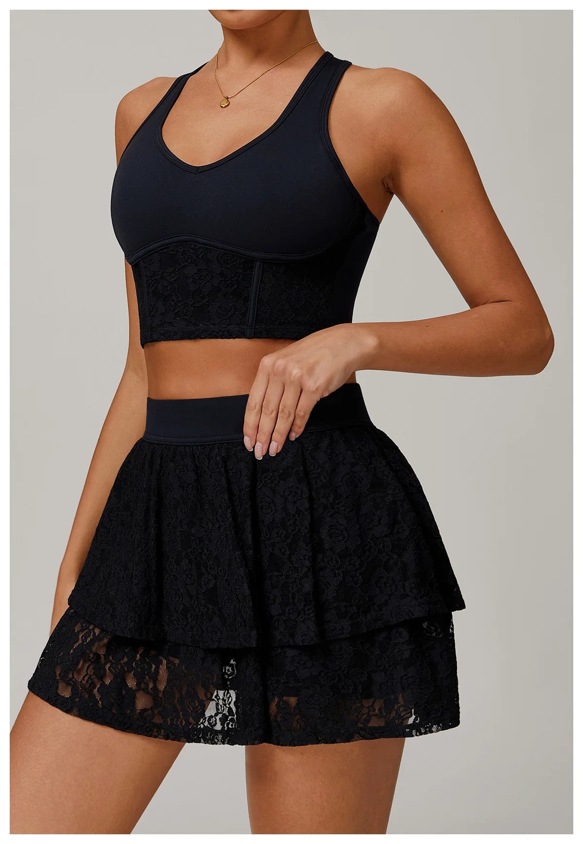 La jupe POWERFUL avec short intégré