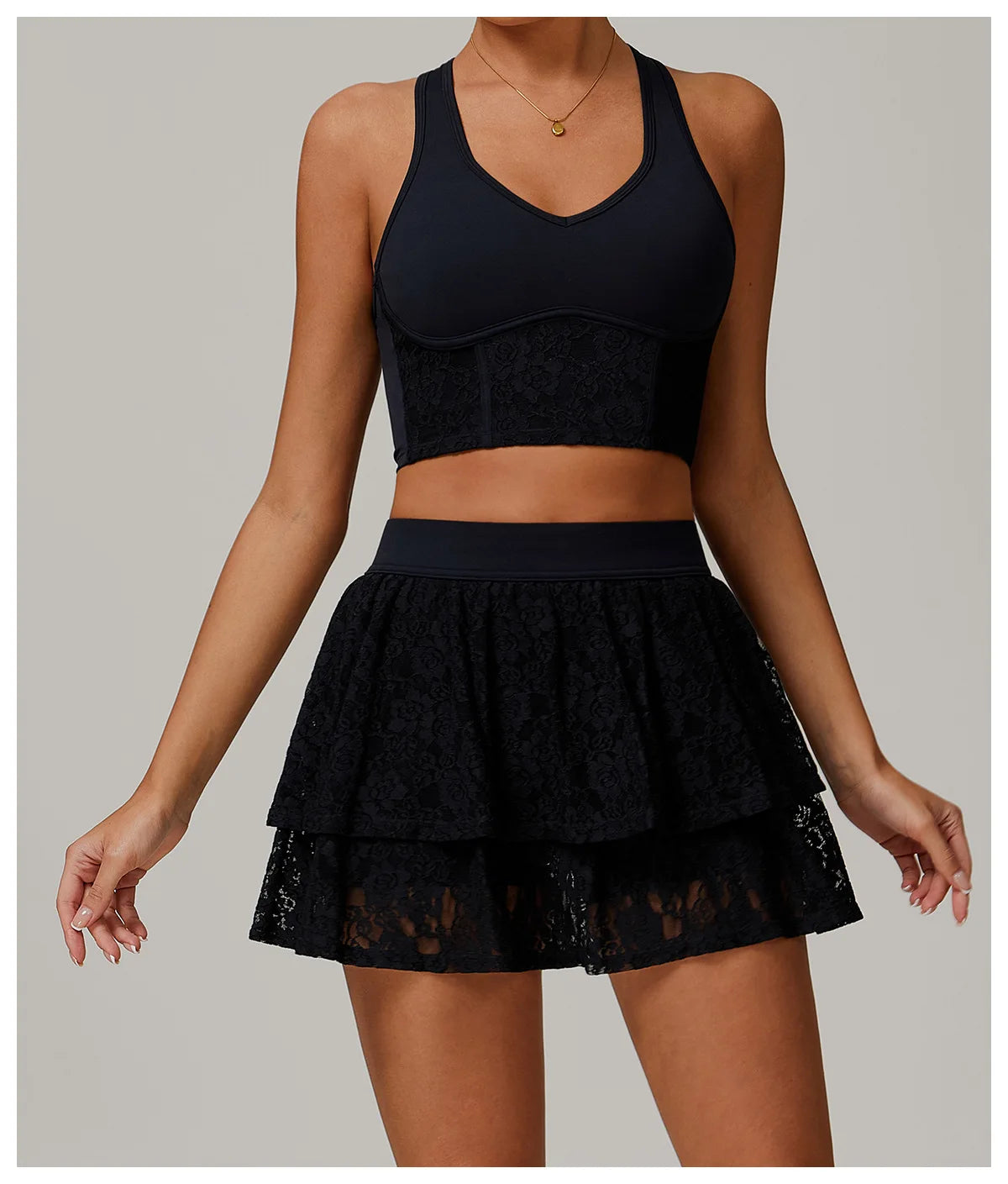 La jupe POWERFUL avec short intégré