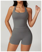 Le top STONE  avec brassière intégrée