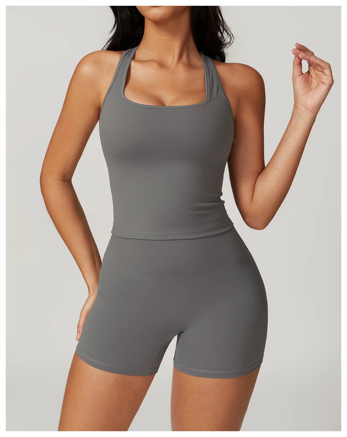Le top STONE  avec brassière intégrée
