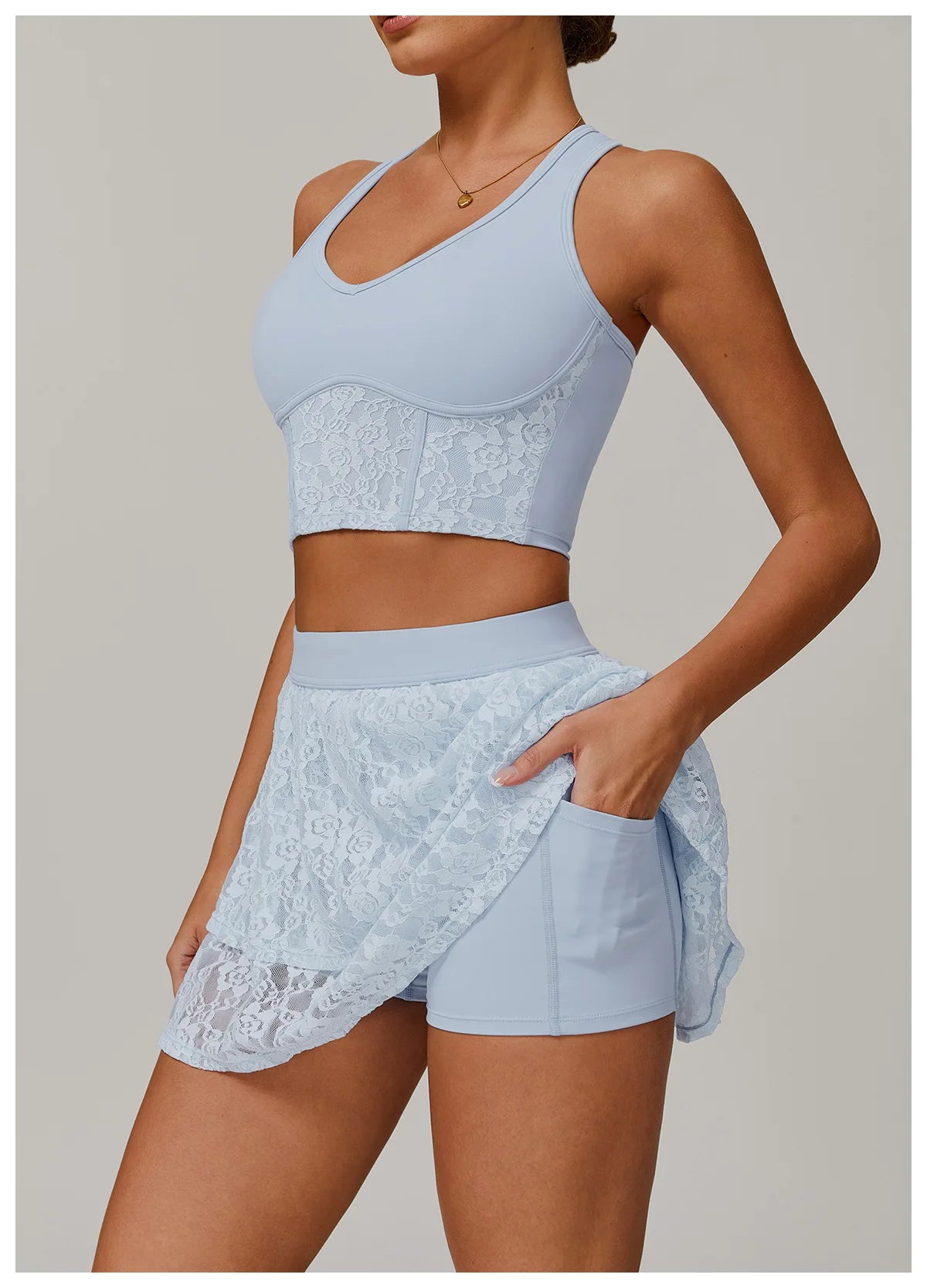La jupe POWERFUL avec short intégré