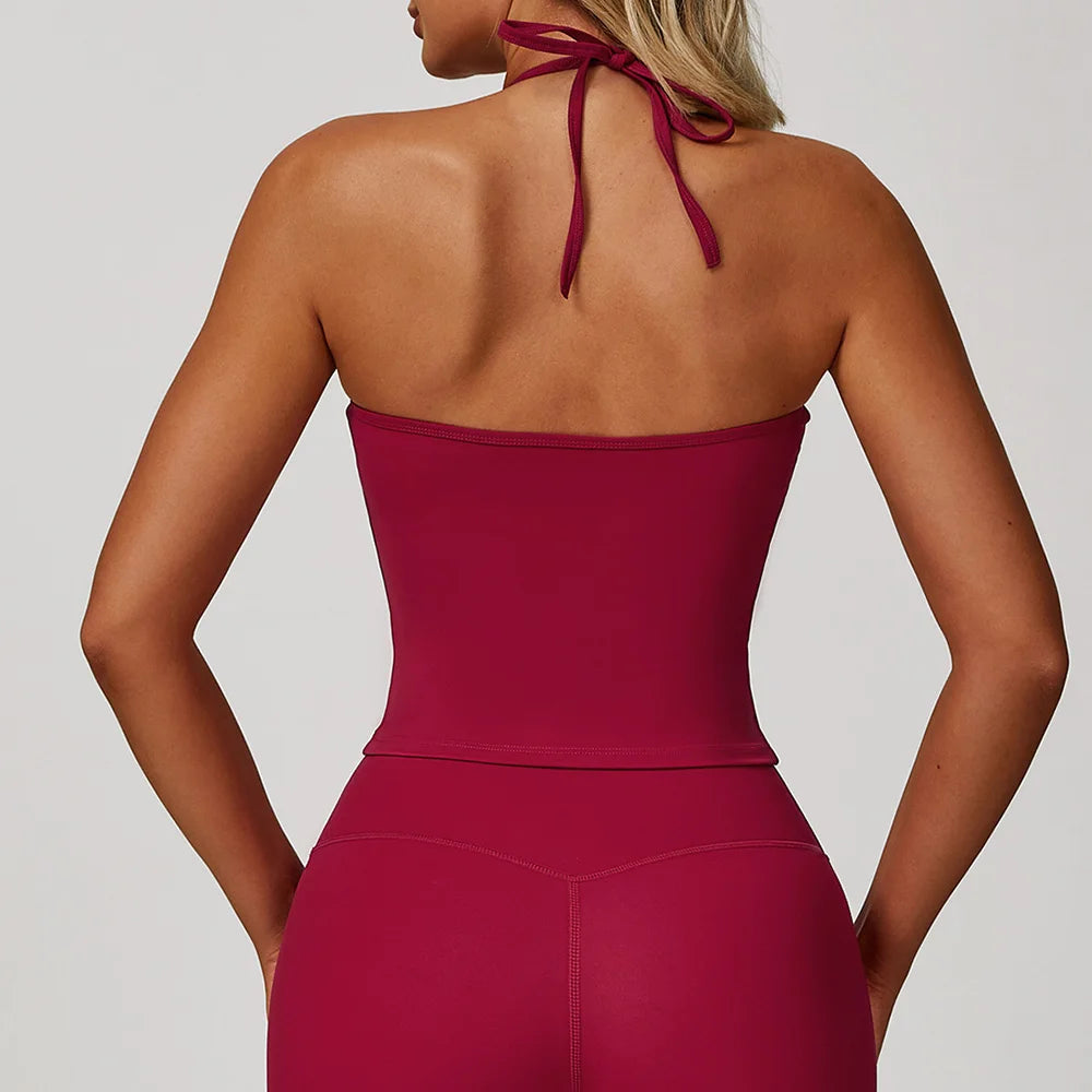 Le top Queen Up avec brassière intégrée